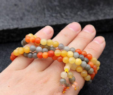 Scrumptious Nephrite Jade 108 Bead GOOD HEALTH Mala Bracelet
